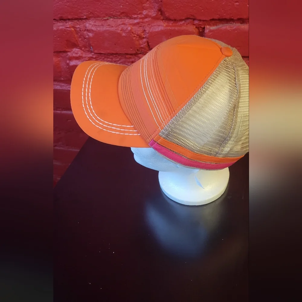 Women's Orange Roxy Hat - Picture 4 of 5